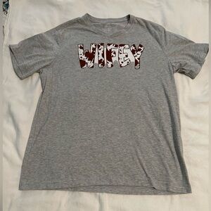 George Heather Gray Graphic Tee